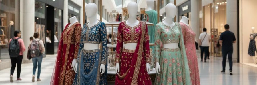 Salwar Suits and Lehengas